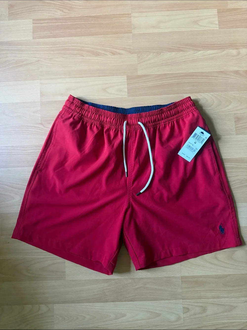 Red Ralph Lauren Swim Trunks